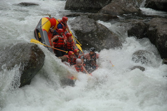 rafting