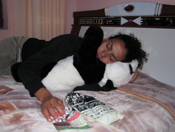 לישון עם דובים